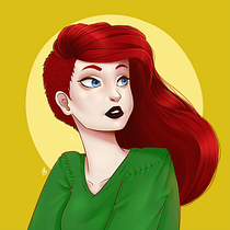 Meu projeto do curso: Retrato de personagens femininas com Procreate. Digital Drawing project by Feeh Souza - 07.05.2020