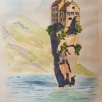 My project in Architectural Sketching with Watercolor and Ink course. Pintura em aquarela projeto de smithchristine215 - 05.07.2020
