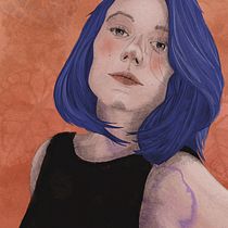 Mi Proyecto del curso: Retrato ilustrado con Procreate. Architecture, and Fine Arts project by juani_bengali - 07.05.2020