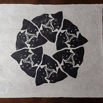 Mi Proyecto del curso: Carvado de sellos y técnicas de estampación. Printing project by nebulossa - 07.05.2020