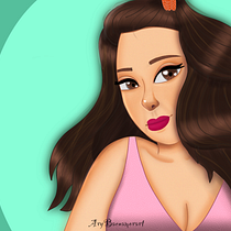 Mi Proyecto del curso: Retrato de personajes femeninos con Procreate. Traditional illustration project by Jose Marquez - 07.06.2020