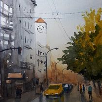 Mi Proyecto del curso: Paisajes urbanos en acuarela Ein Projekt aus dem Bereich Aquarellmalerei von GUILLERMO DURANTE - 06.07.2020