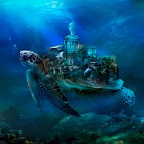 Mi Proyecto del curso: Matte Painting: creando mundos fotorrealistas. Fine-Art Photograph, and Traditional illustration project by Andrea Nogales - 07.06.2020