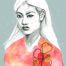 My project in Portrait with Pencil, Color Techniques and Photoshop course. Projekt z dziedziny Trad, c i jna ilustracja użytkownika maddie_n - 06.07.2020