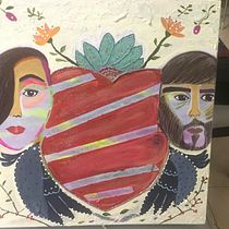 Mi Proyecto del curso: Introducción a la ilustración floral con acrílico. Arte urbana projeto de Astrylu Caba - 07.07.2020