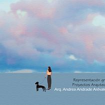 Mi Proyecto del curso: Representación gráfica de proyectos arquitectónicos. Un projet de Architecture numérique, Architecture d'intérieur et Illustration architecturale de Andrea Andrade Arévalo - 07.07.2020
