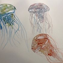 My project in Modern Watercolor Techniques course. Traditional illustration, and Painting project by tatiana_vergara_gomez - 07.07.2020