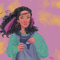 Mi Proyecto del curso: Retrato de personajes femeninos con Procreate. Portrait Drawing, and Traditional illustration project by Lara Nicolau - 07.21.2020