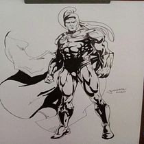 Meu projeto do curso: Ilustração para quadrinhos: a anatomia de um super-herói. Un progetto di Disegno anatomico di sergio_r_juncom - 08.07.2020