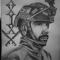 Mi Proyecto del curso: Retrato realista con lápiz de grafito. Desenho a lápis projeto de Alexander Zuluaica - 07.07.2020