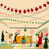 Happy Birthday!. Un projet de Animation 2D de Akiko Shimoyama - 08.07.2020