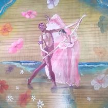 Mi Proyecto del curso: Acuarela sobre madera. Fine Arts project by Irany Vera - 07.08.2020