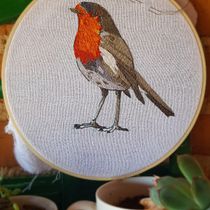 My project in Painting with Thread: Textile Illustration Techniques course. Embroider project by Lucas Scalon - 07.08.2020
