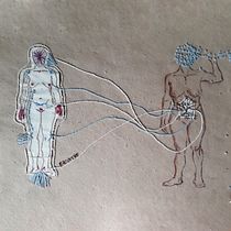 Corpografía. Un progetto di Belle arti, Collage e Ricamo di albenis_ma - 08.07.2020