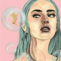 My project in Illustrated Portraits with Procreate course. Artistic Drawing project by Jolin Qutub - 07.10.2020