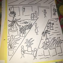 mis trabajos en el curso.... Drawing project by Ana Galindo Milano - 07.09.2020