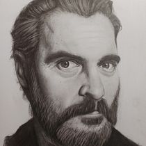 Mi Proyecto del curso: Retrato realista con lápiz de grafito. Ilustração tradicional projeto de judagope - 09.07.2020