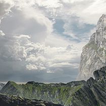 Mi Proyecto del curso: Un matte painting del castillo de mi pueblo, usado para un vídeo.. Design project by guillermogilsalgado - 07.09.2020