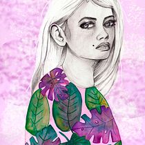 Mi Proyecto del curso: Retrato con lápiz, técnicas de color y Photoshop. Projekt z dziedziny Trad, c i jna ilustracja użytkownika Beatriz Collado - 09.07.2020