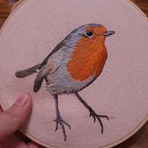 Mi Proyecto del curso: Pintar con hilo: técnicas de ilustración textil. Embroider project by Alejandra Valeria - 04.24.2021