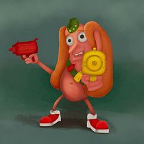 Mi Proyecto del curso: Pintura digital de personajes: ilustra con luz y color. Desenho digital, Design de personagens e Ilustração digital projeto de Sebastian Garzón Endara - 09.07.2020
