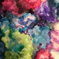 My project in Modern Watercolor Techniques course. Un progetto di Pittura ad acquerello di Alexis McDowell - 09.07.2020
