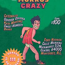 Mi Proyecto del curso: Carteles de rock ilustrados - Morros Crazy. Un projet de Conception d'affiches, Design graphique , et Production musicale de Sebastián Cerecero - 09.07.2020
