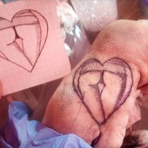 Mi Proyecto del curso: Tatuaje para principiantes. Fine Arts, and Tattoo Design project by naniiweed_5713 - 07.11.2020