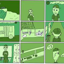 My project in Introduction to Sequential Narrative for Comics course. Un projet de Dessin numérique de Christian - 13.07.2020
