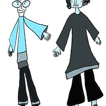 Mis personajes . Animation, Fine Arts, and Comic project by Kalenik Vasquez - 07.10.2020