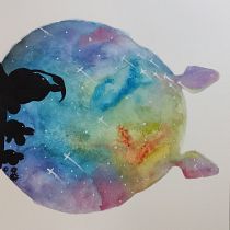 Mi Proyecto del curso: Técnicas modernas de acuarela. Un progetto di Disegno e Disegno digitale di glucia1128 - 07.08.2020