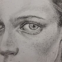 Mi Proyecto del curso: Retrato realista con lápiz de grafito.. Artes plásticas projeto de Julieta Mora - 11.07.2020