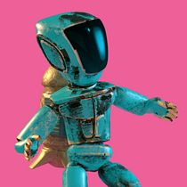 Dancing Bot. 3D Animation, 3D Character Design, and 3D Modeling project by Vladimir Nesterov - 07.11.2020