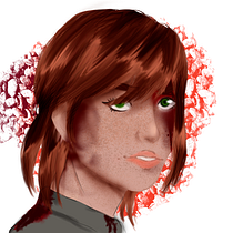 Mi Proyecto del curso: Retratos digitales de fantasía con Photoshop. Sketching, Drawing, Portrait Drawing, and Digital Drawing project by dalitamu08 - 07.12.2020