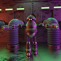 Mi Proyecto del curso: Composiciones con Cinema 4D y OctaneRender. 3D, 3D Design, and 3D Character Design project by Alejandro Vicente - 07.11.2020