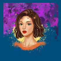 My project in Digital Fantasy Portraits with Photoshop course. Artistic Drawing project by femig - 07.12.2020
