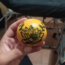 Mi Proyecto del curso: La naranja ahi ahi pero en piel bastante mejor!. Tattoo Design project by adrian_gonzalez_cebrian - 07.12.2020