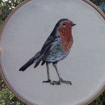 Meu projeto do curso: Pintar com linha: técnicas de ilustração têxtil. Embroider project by Paloma Garcia - 07.12.2020