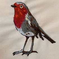 Meu projeto do curso: Pintar com linha: técnicas de ilustração têxtil. Embroider project by Thaís Alfeu - 07.12.2020