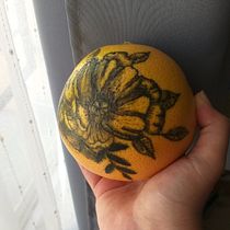 My first tattooed orange. Tattoo Design project by agnes_sophia_artwork - 07.12.2020