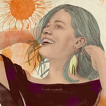 Mi Proyecto del curso: Retrato ilustrado con Procreate. Portrait Drawing, Traditional illustration, Digital Illustration, and Watercolor Painting project by Rayssa Daniela Salgado Moguel - 07.11.2020
