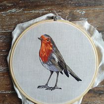 Mi Proyecto del curso: Pintar con hilo: técnicas de ilustración textil. Embroider project by Guadalupe Bosco - 07.12.2020