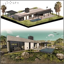 Mi Proyecto del curso: Ilustración digital de proyectos arquitectónicos. Architecture, and Digital Architecture project by renatobeltramino - 07.12.2020