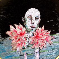 La bruja del lago. Un projet de Broderie de Ángela Atenas - 25.07.2020