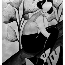 Mi Proyecto del curso: Introducción a la ilustración con tinta china. Ilustração com tinta projeto de micaela.montali - 13.07.2020