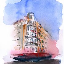 My project in Architectural Sketching with Watercolor and Ink course. Pintura em aquarela projeto de ryan_20 - 13.07.2020