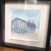 G.P.O. - Dublin, Ireland . Pintura em aquarela projeto de orlaosullivan123 - 14.07.2020