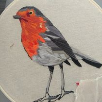 Mi Proyecto del curso: Pintar con hilo: técnicas de ilustración textil. Ilustração tradicional, Bordado, e Design têxtil projeto de sonia mlz - 24.07.2020