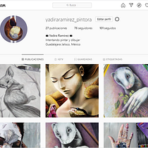 Mi Proyecto del curso: Creación de un porfolio de ilustración en Instagram. Un projet de Beaux Arts de Yadira Ramírez - 12.09.2020