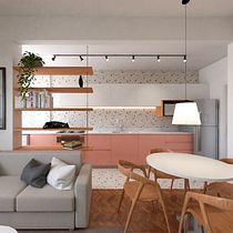 Reforma Apt. Pacled . Un projet de Design d'intérieur de Juliane Ferreira Barbosa - 13.07.2020